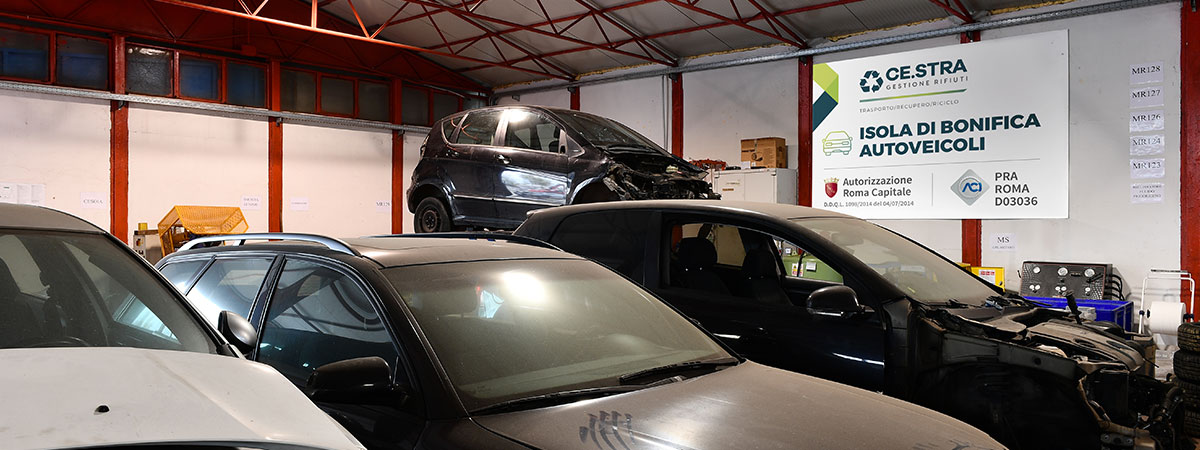 Rottamazione e Demolizione autoveicoli e motoveicoli